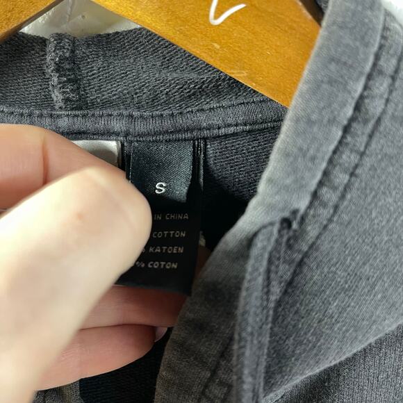 Harley Davidson Motorcycles Full Zip Hoodie Small Studded Biker Chic - Picture 7 of 7